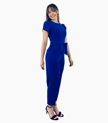 Mono largo manga corta azul cobalto - Calvin Klein