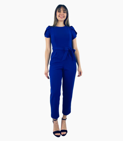 Mono largo manga corta azul cobalto - Calvin Klein