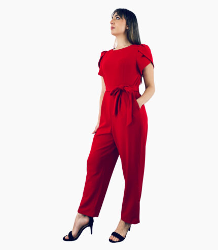 Mono largo manga corta rojo - Calvin Klein