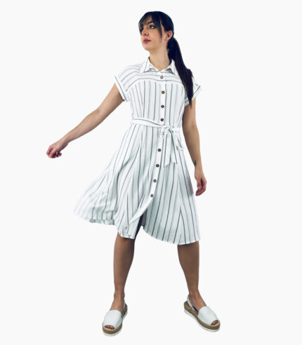 Vestido camisero manga corta - Calvin Klein