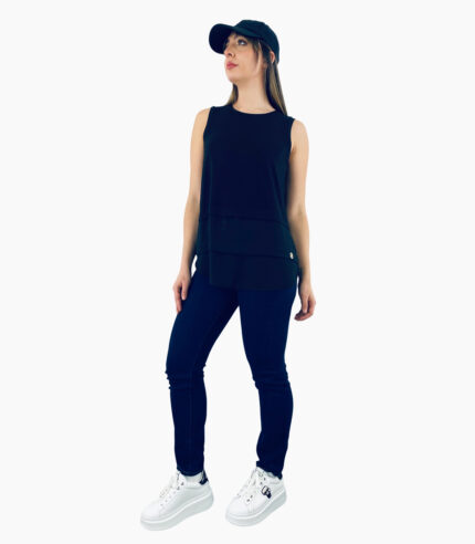 Blusa sin mangas estilo vaporoso - Michael Kors