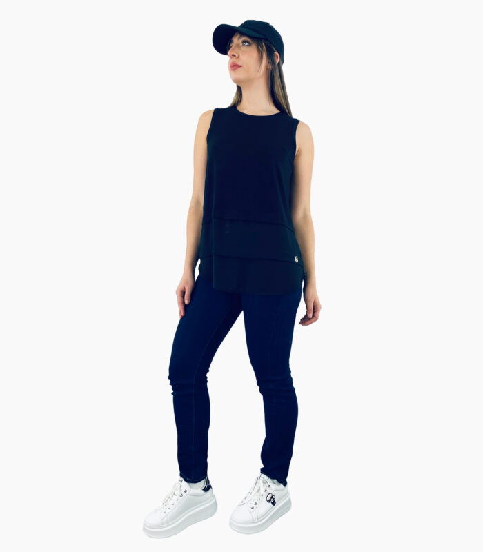 Blusa sin mangas estilo vaporoso - Michael Kors