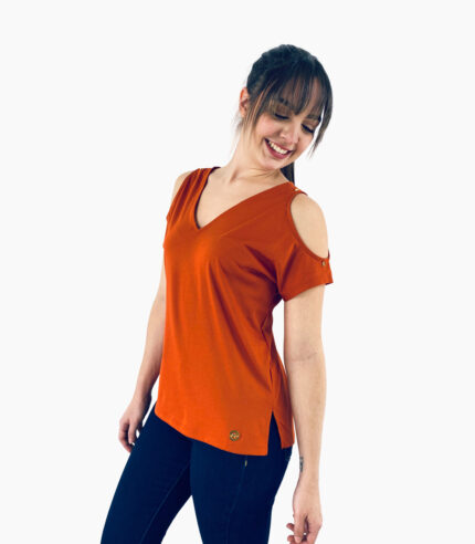 Camiseta de hombros abiertos - Michael Kors