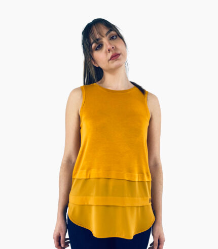 Blusa sin mangas estilo vaporoso - Michael Kors