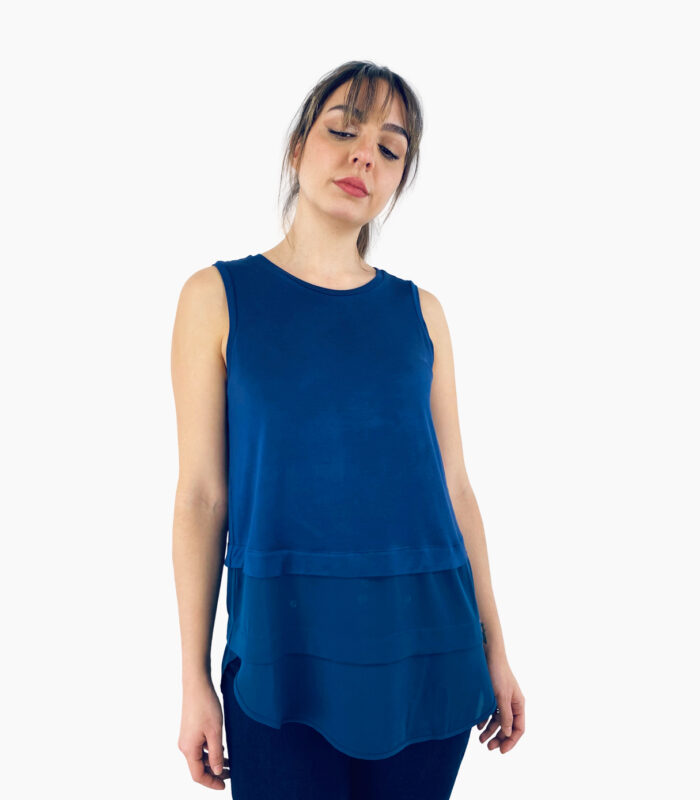 Blusa sin mangas estilo vaporoso - Michael Kors
