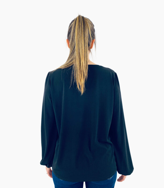Blusa corte recto manga larga - Michael Kors