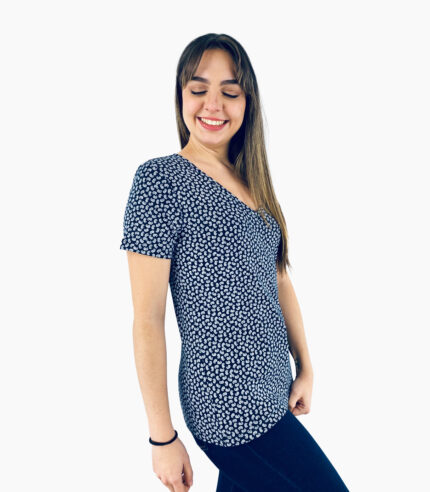 Camiseta cuello pico manga corta - Tommy Hilfiger