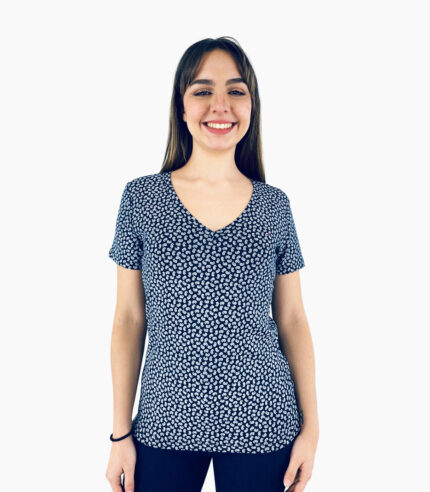 Camiseta cuello pico manga corta - Tommy Hilfiger