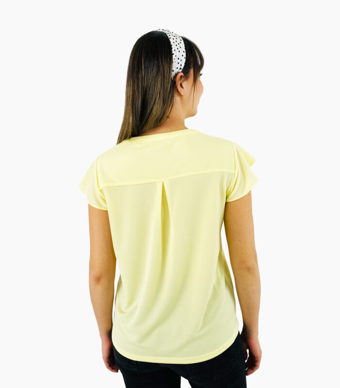Blusa manga corta tipo farol - Calvin Klein