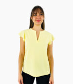 Blusa manga corta tipo farol - Calvin Klein
