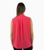 Blusa sin manga cuello alto - Calvin Klein