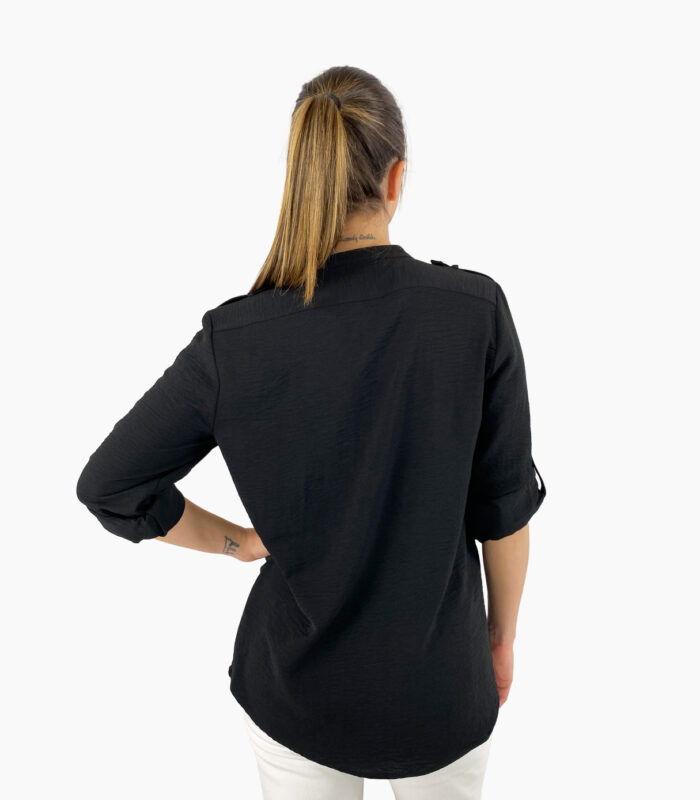 Camisa de botones y bolsillos con tapa - Calvin Klein