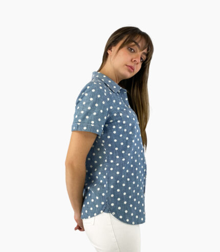 Camisa estampado lunares manga corta - Tommy Hilfiger