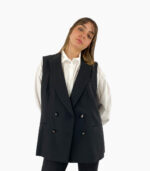 Chaleco cruzado de 4 botones - DKNY