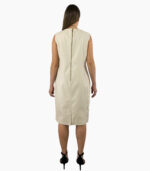 Vestido sin mangas polipiel entallado - Calvin Klein