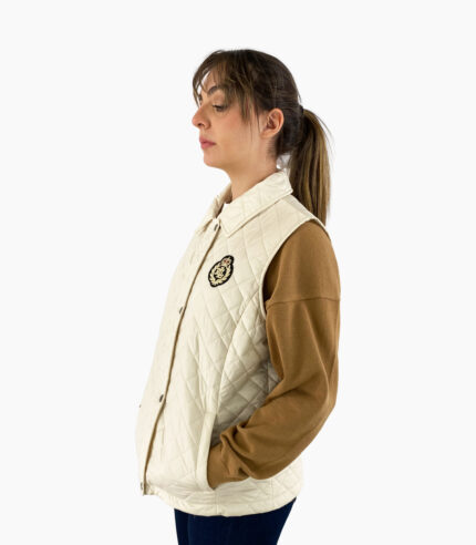 Chaleco crema acolchado - Ralph Lauren