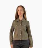 Chaqueta tipo vaquera verde oliva - Michael Kors