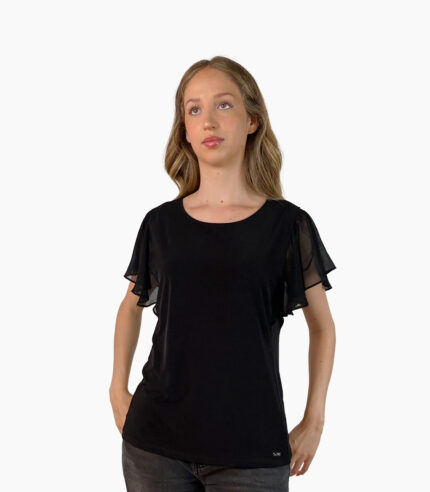 Camiseta manga corta tipo farol - Calvin Klein