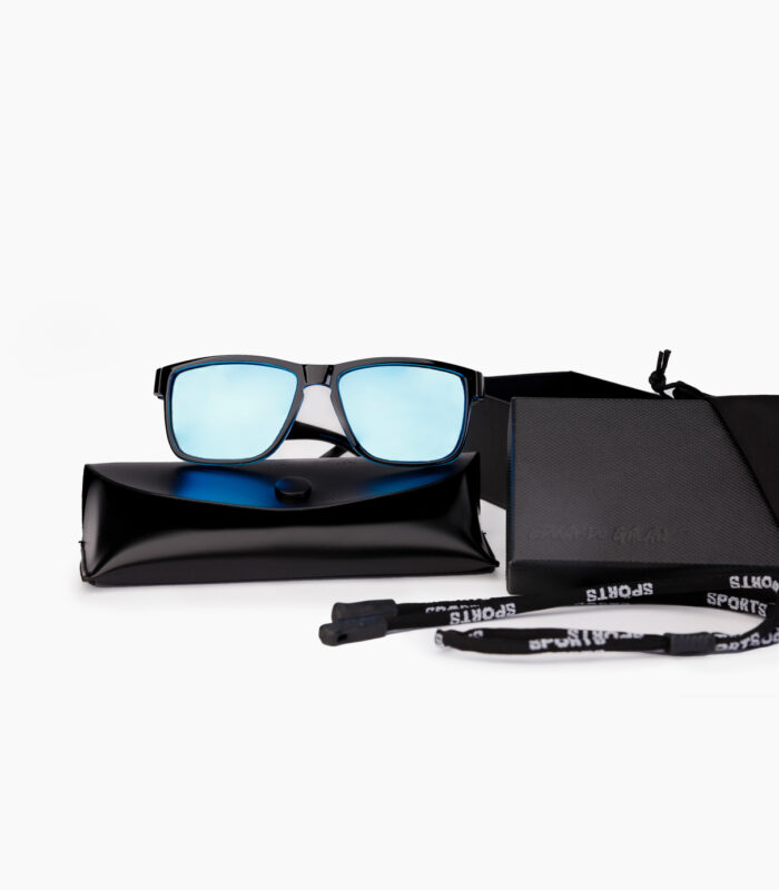 Gafas de sol polarizada black and blue zebra - Eduardo Galán