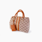 Bolsos de mujer · Bolso marrón con estampado Liu Jo
