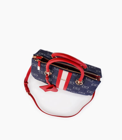 Bolso azul con estampado Liu Jo