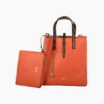 Bolso LIU JO Shopping Bag con bandolera ajustable Naranja