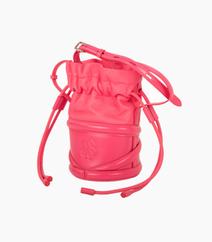 Bolso Bucket Rosa Fucsia Alexander McQueen