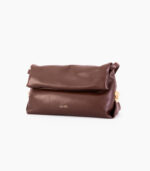 Bolso de hombro marrón efecto piel LIU JO