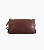 Bolso de hombro marrón efecto piel LIU JO