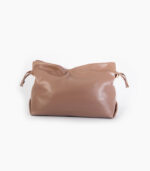 Bolso shopper fruncido en tono Camel LIU JO